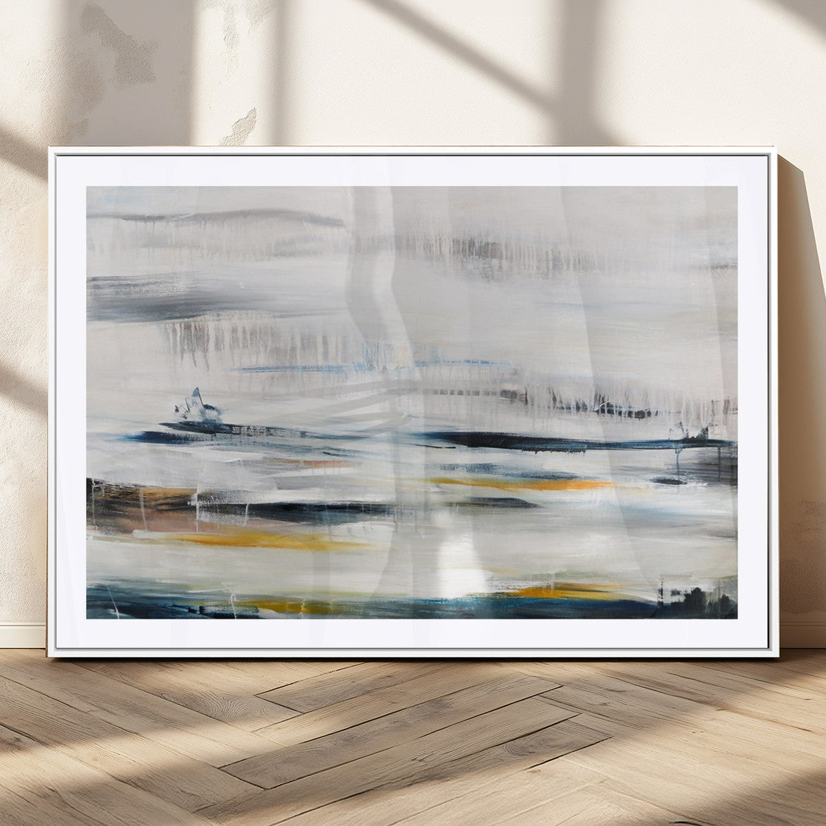 Soft Color Abstract Canvas Print