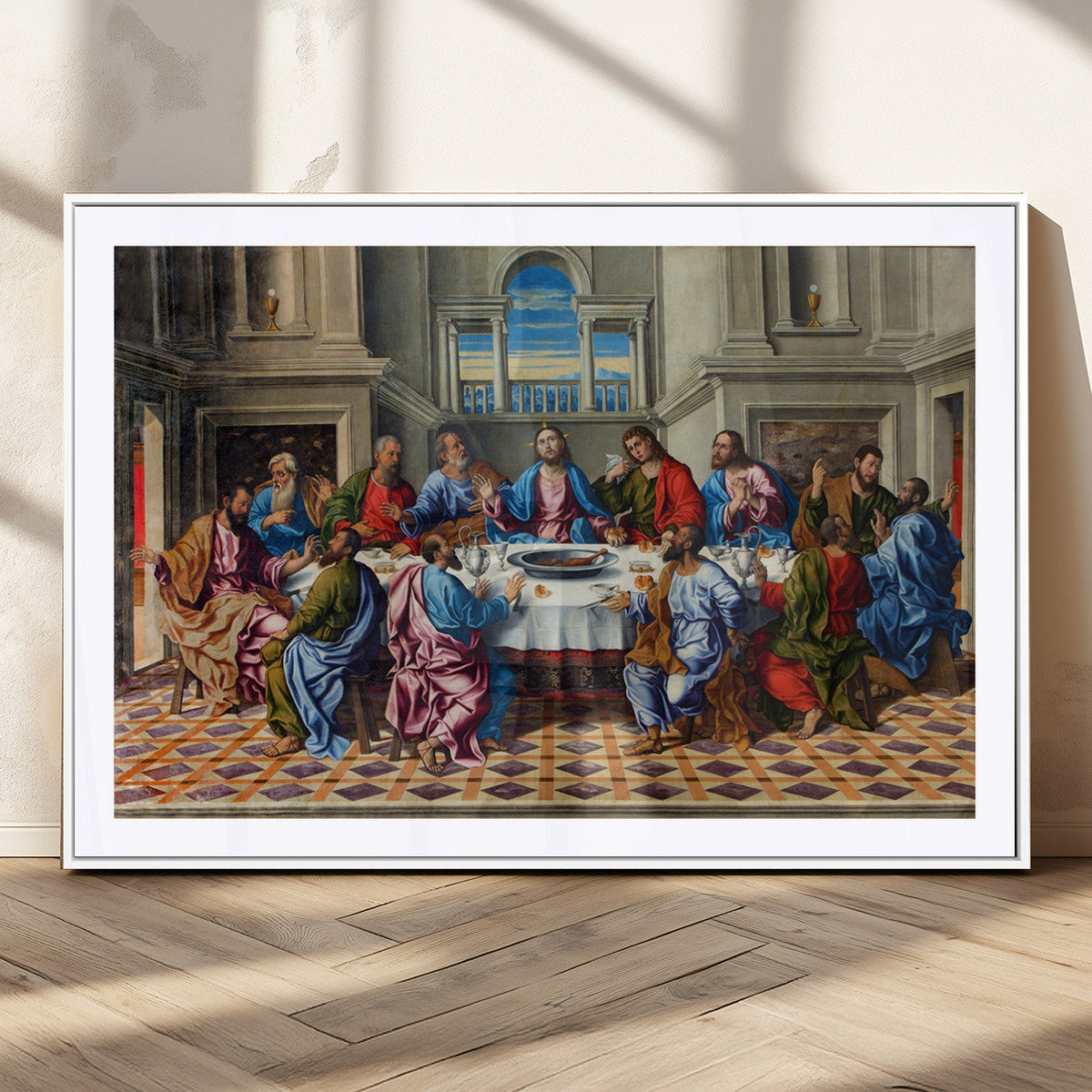 The Last Supper Multi Panel Canvas Wall Art