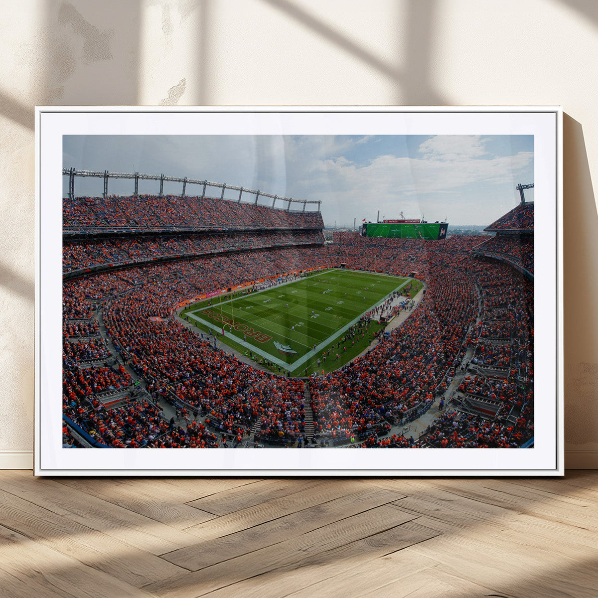 Denver Broncos Football Team Print - Empower Field Mile High