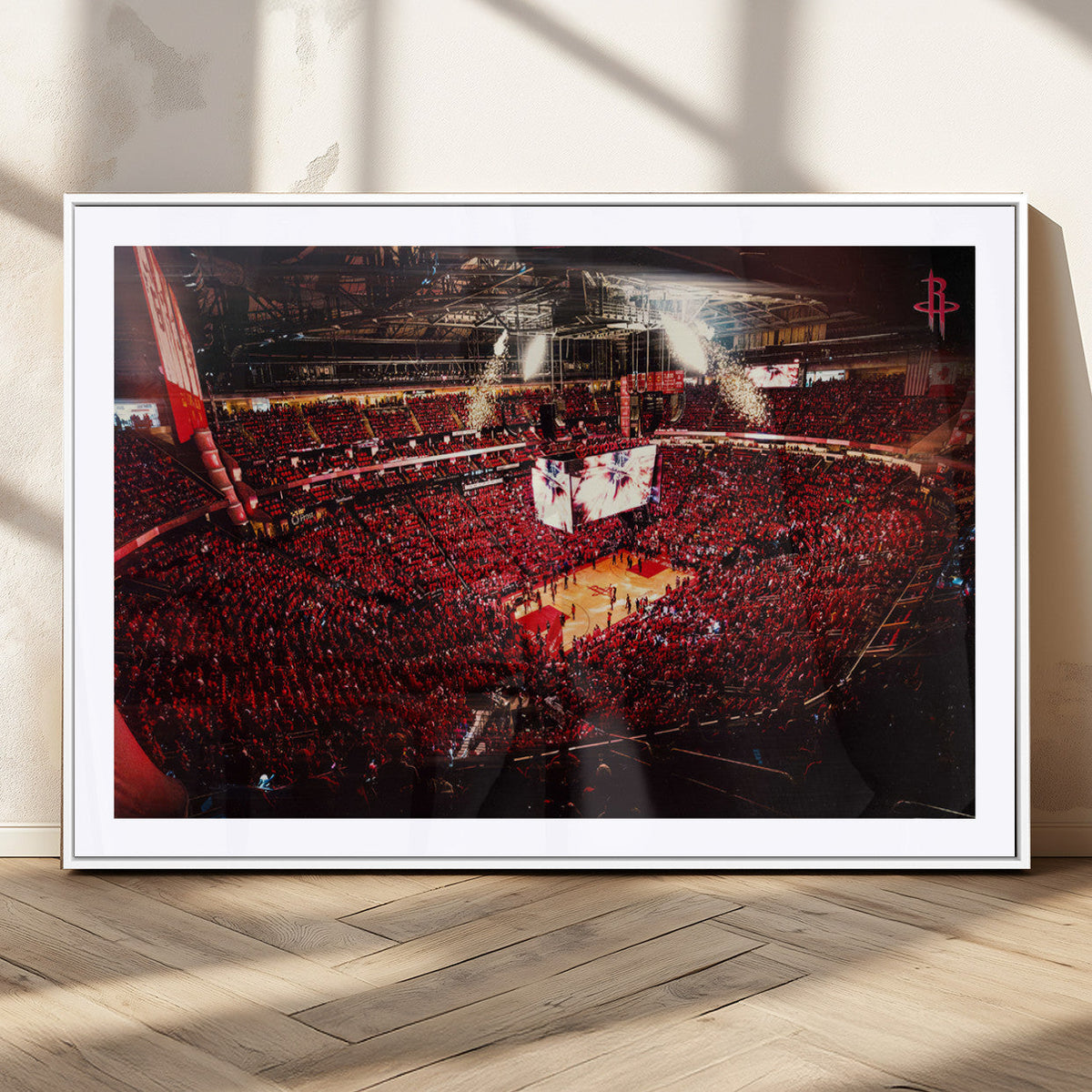 Houston Rockets Basketball Team Print Canvas- Houston Toyota