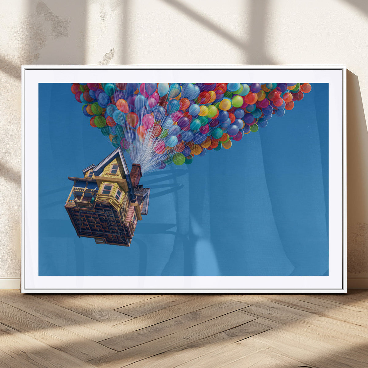 Carl Fredricksen, Up Movie Wall Art, Balloons Wall Art, Air