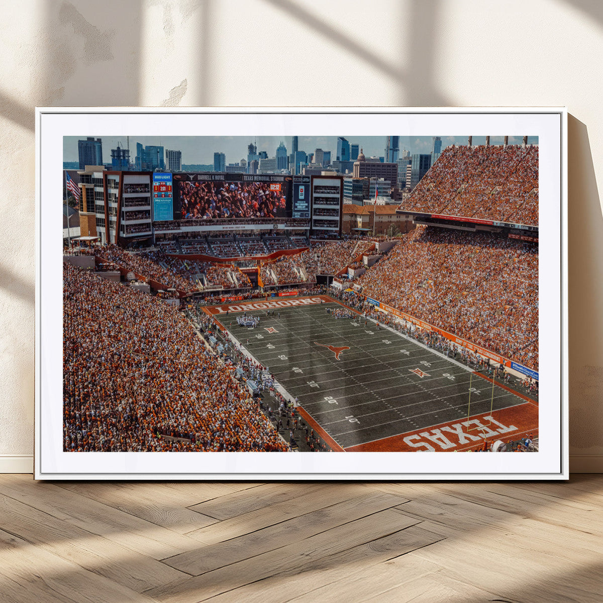 University of Texas Longhorns Football Team Print - Austin