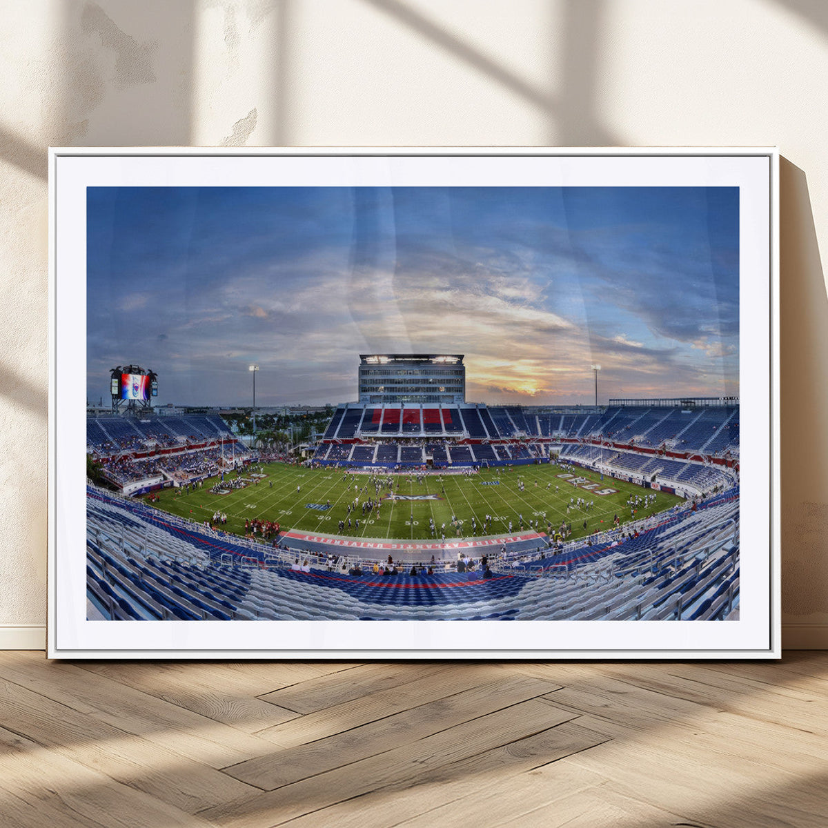Florida Atlantic University Owls Football Team Print - Boca