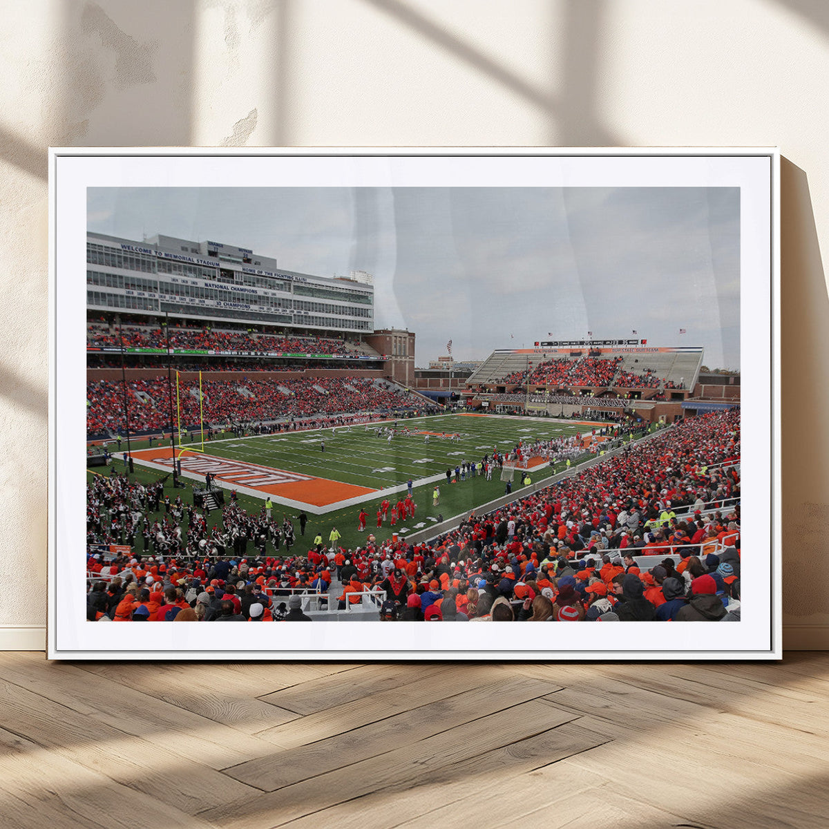 University of Illinois Fighting Illini Football Team Print -