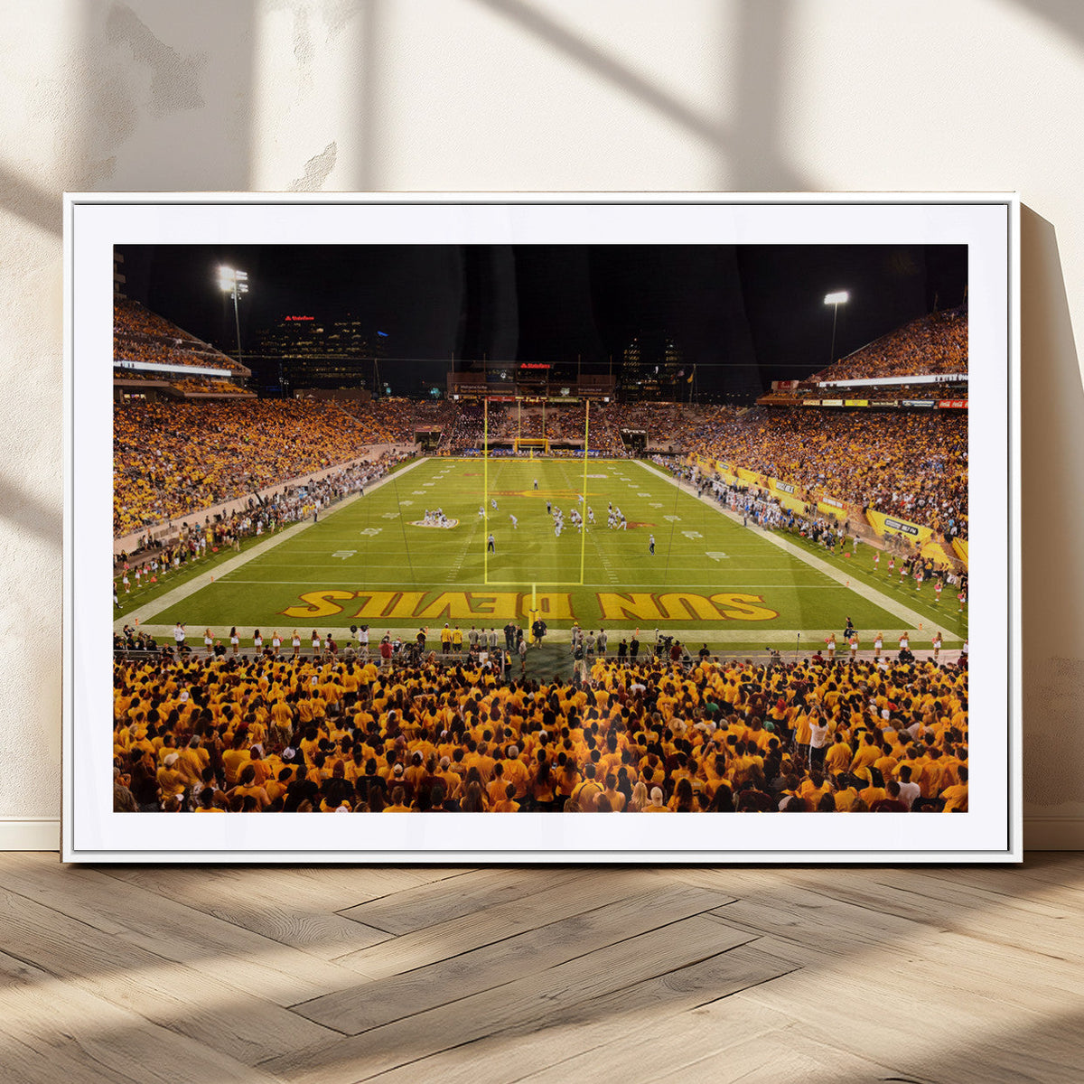 ASU Sun Devils Football Team Print - Phoenix Mountain
