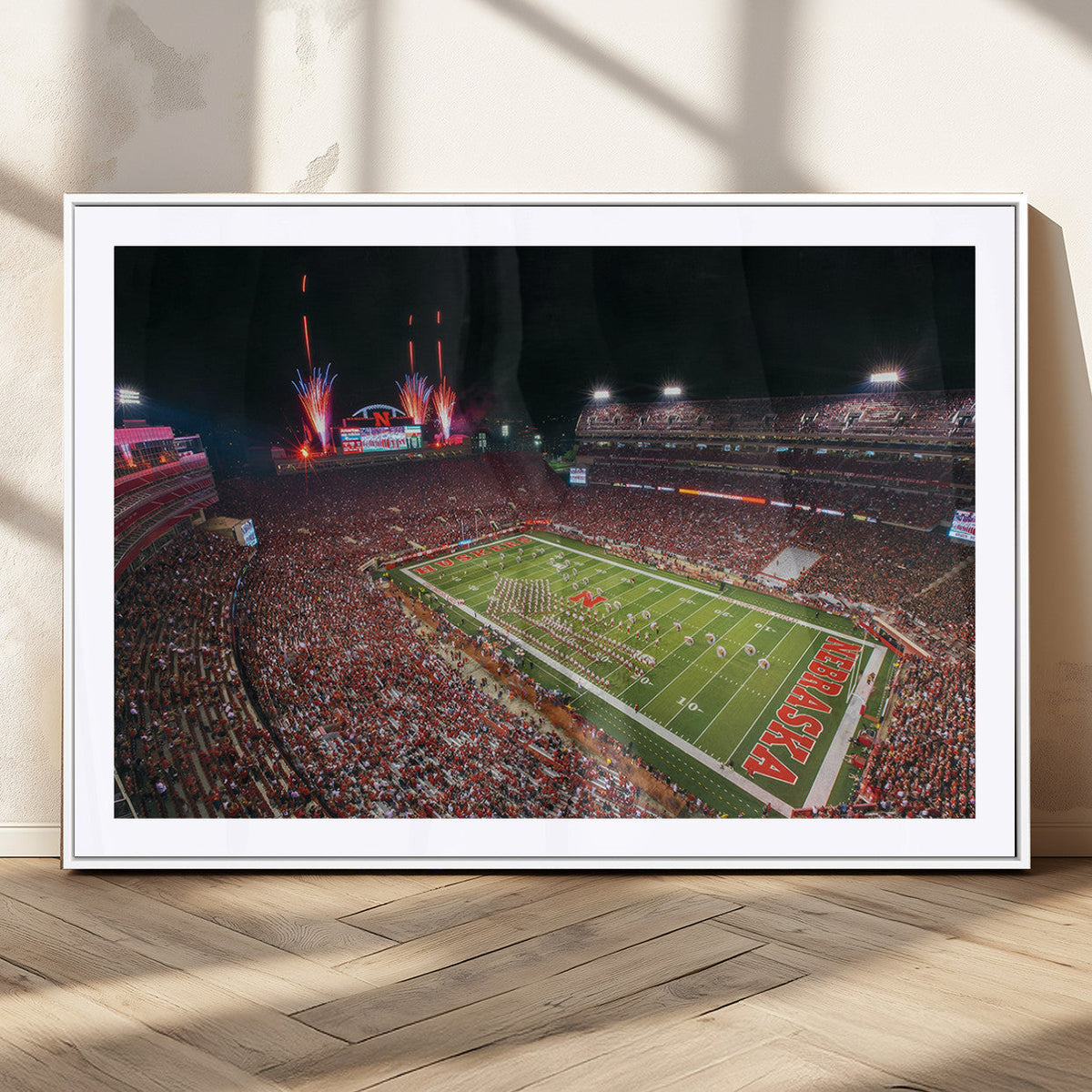 University of Nebraska Cornhuskers Football Team Print -