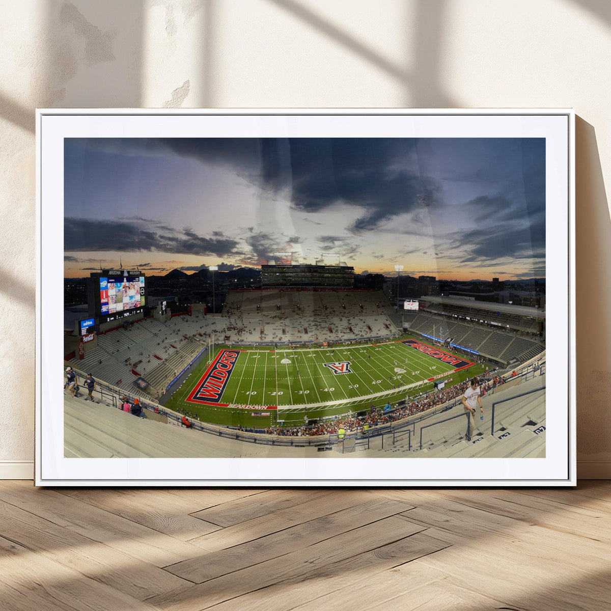 Arizona Wildcats Football Team Print - Tucson Arizona