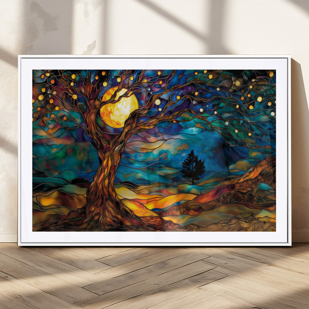 Tree of Life Wall Art - Yggdrasil Tree of Life Canvas Print