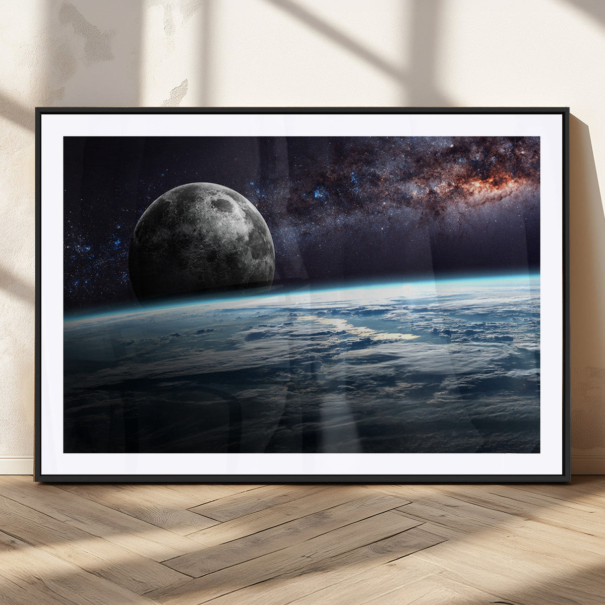 Space and Planet Canvas Print