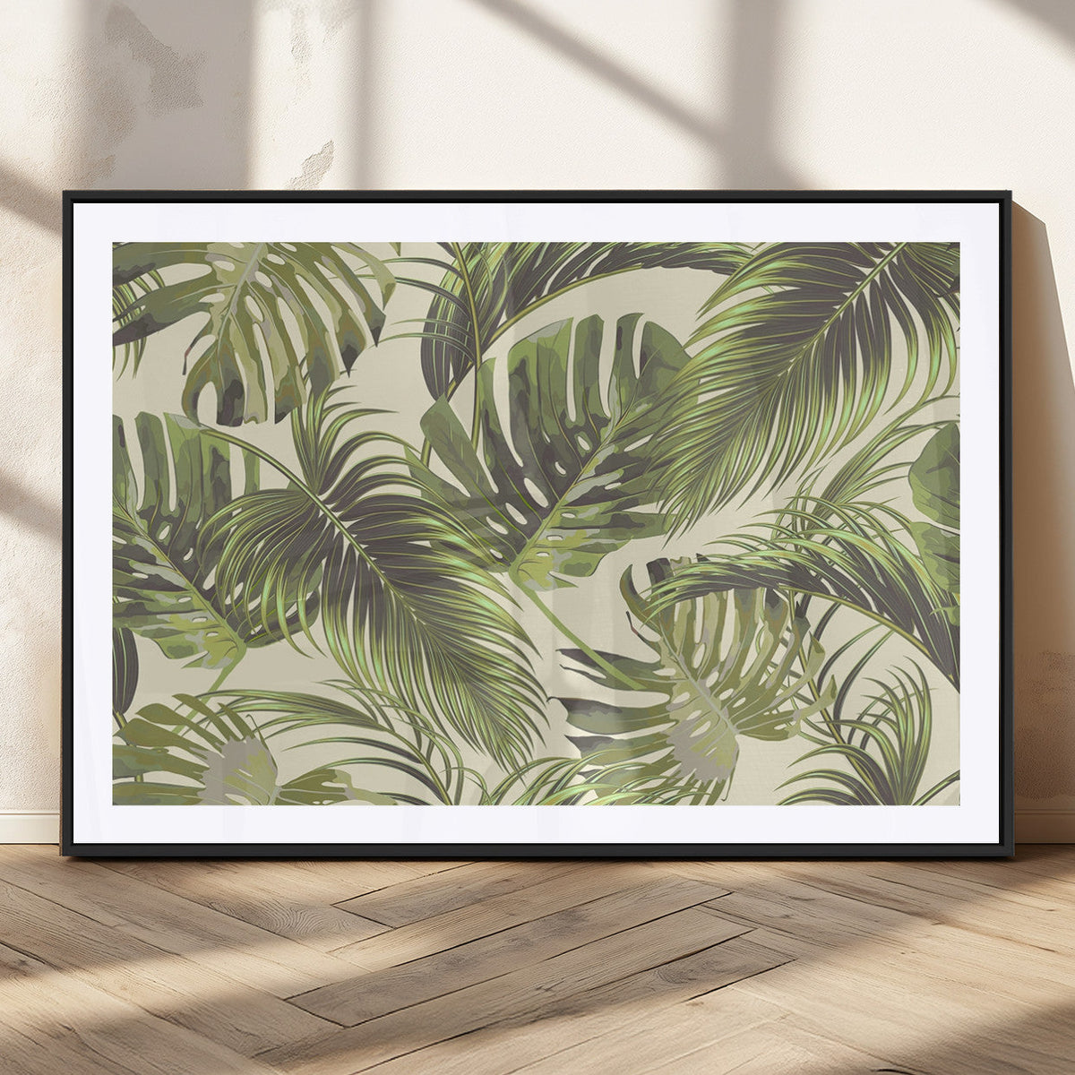 Palm Leaves Canvas Print