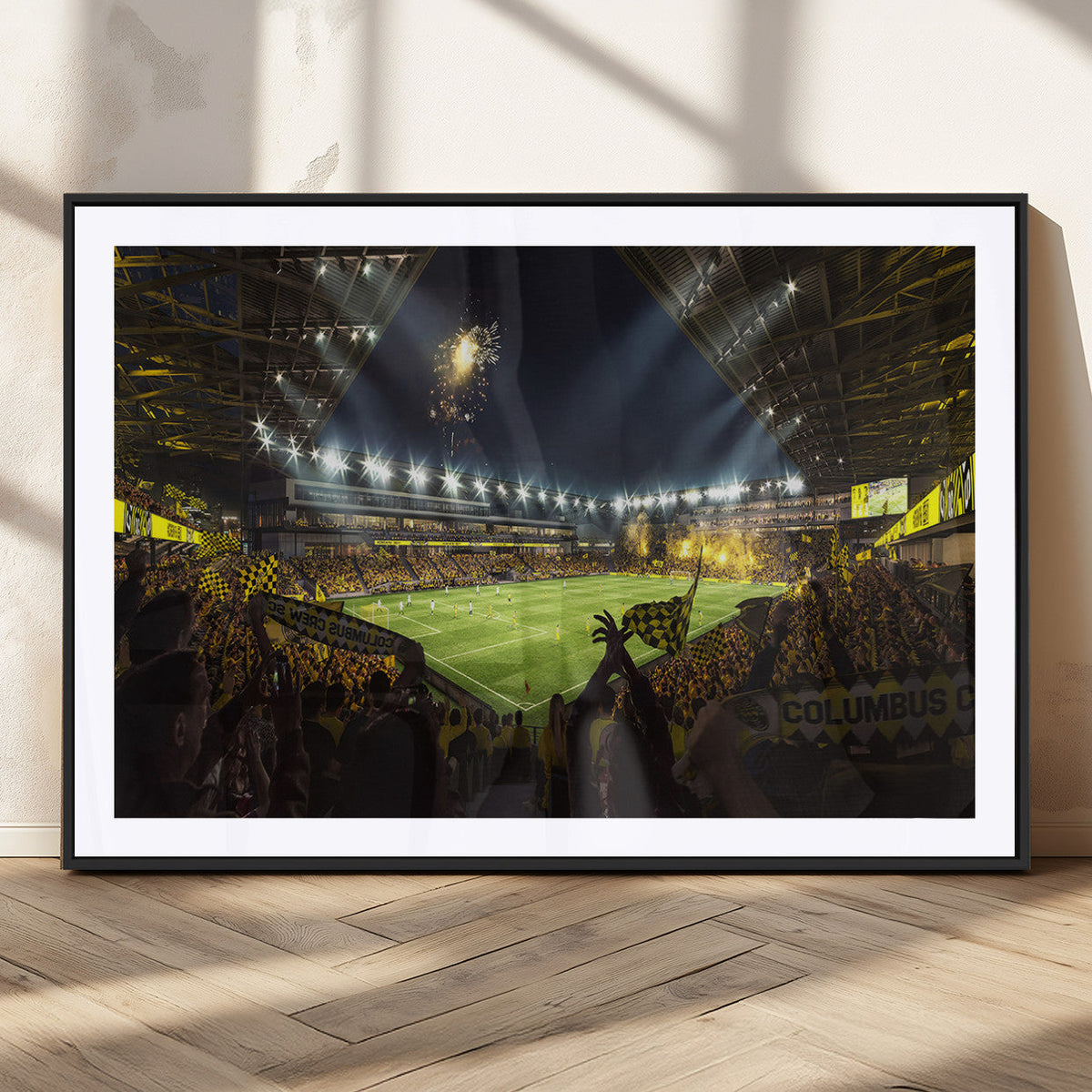 Columbus Crew Soccer Team Print - Columbus Crew Stadium Wall