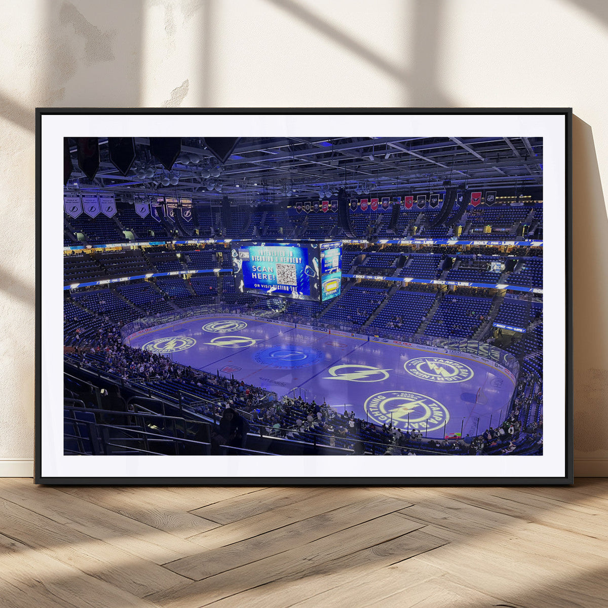 Amalie Arena Florida Wall Art Canvas Print - NHL Hockey
