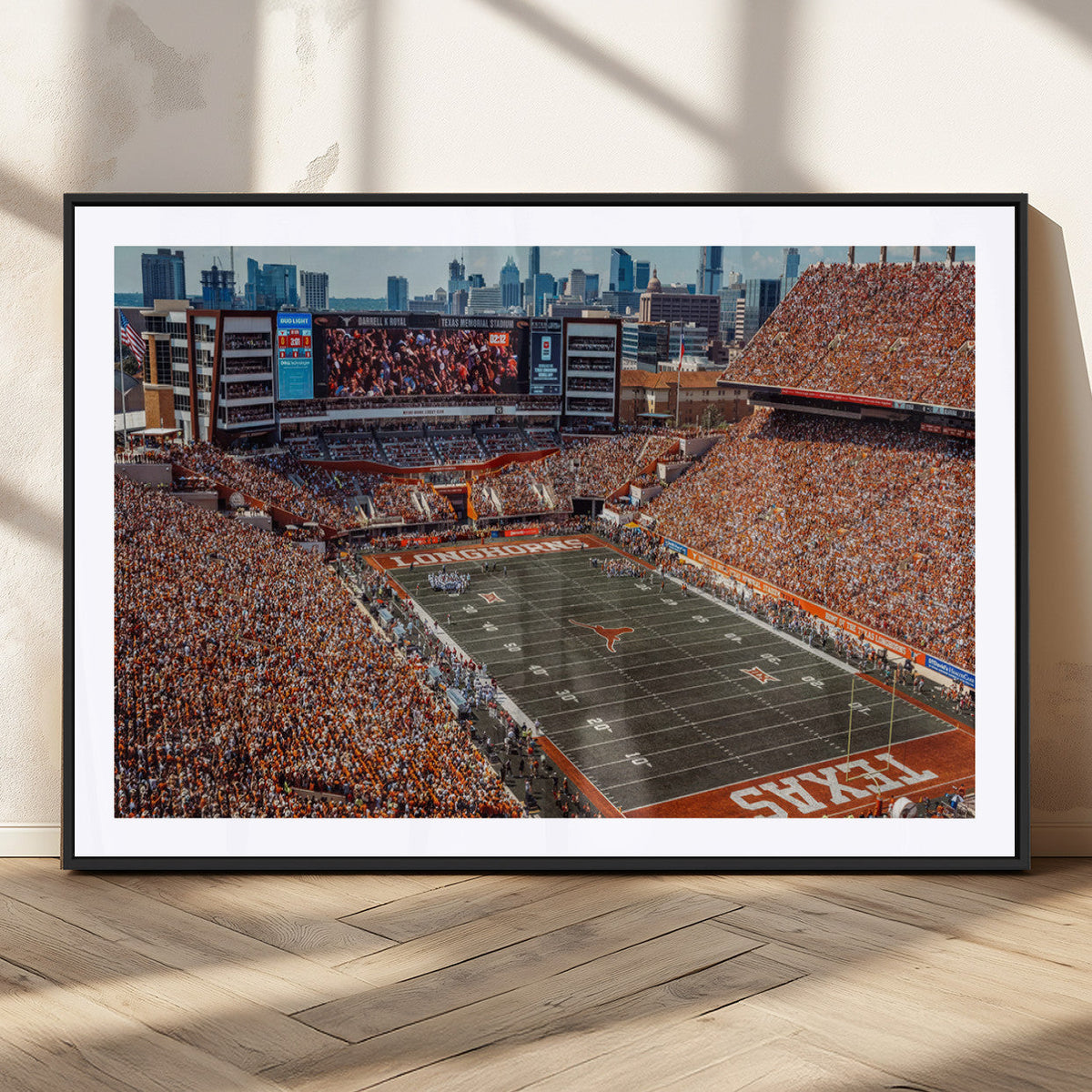 University of Texas Longhorns Football Team Print - Austin