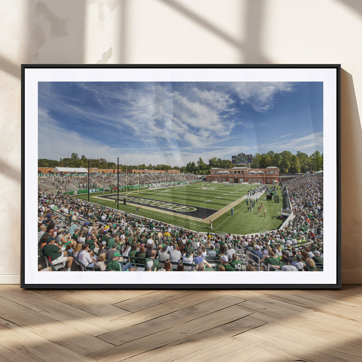 University of Charlotte 49ers Football Team Print -