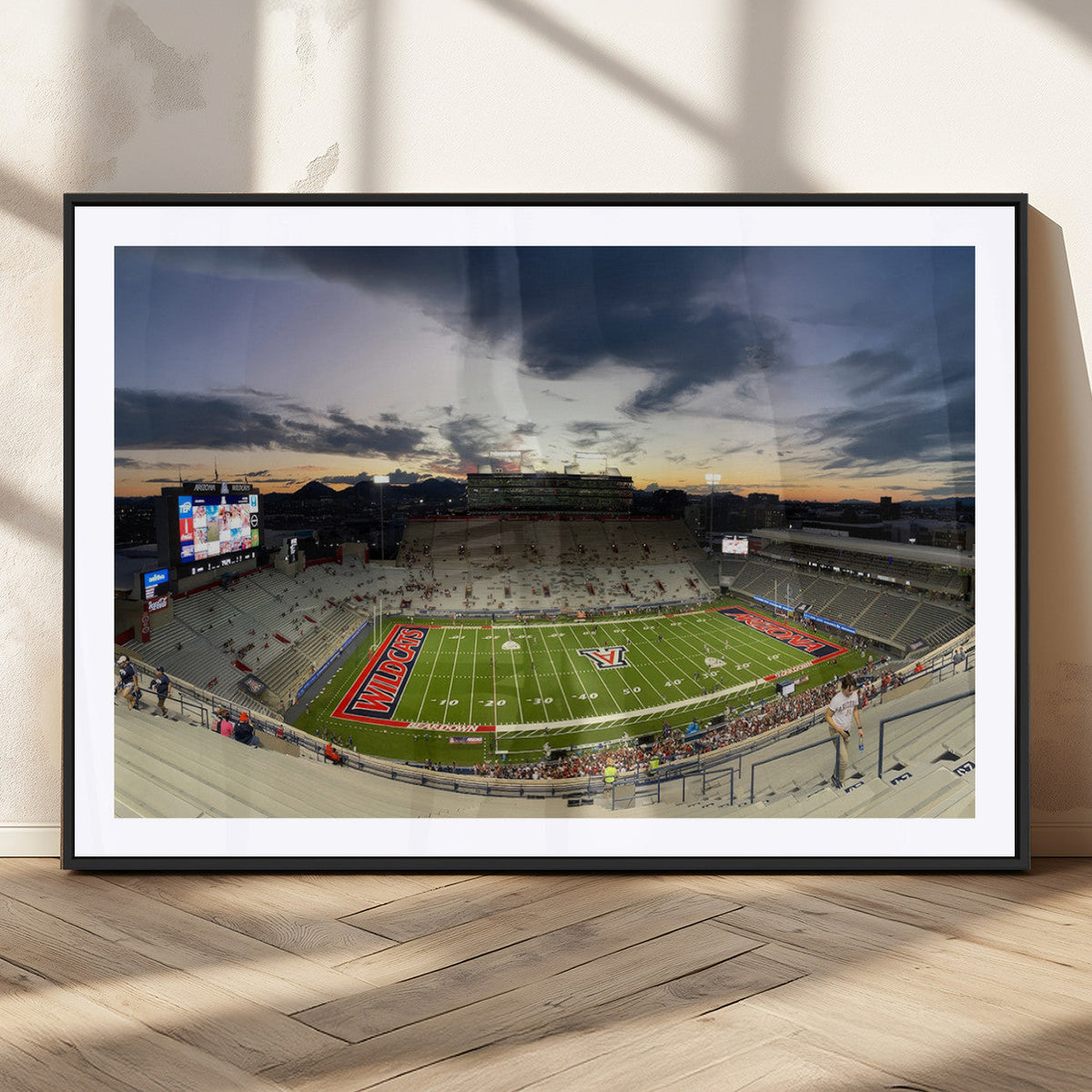 Arizona Wildcats Football Team Print - Tucson Arizona