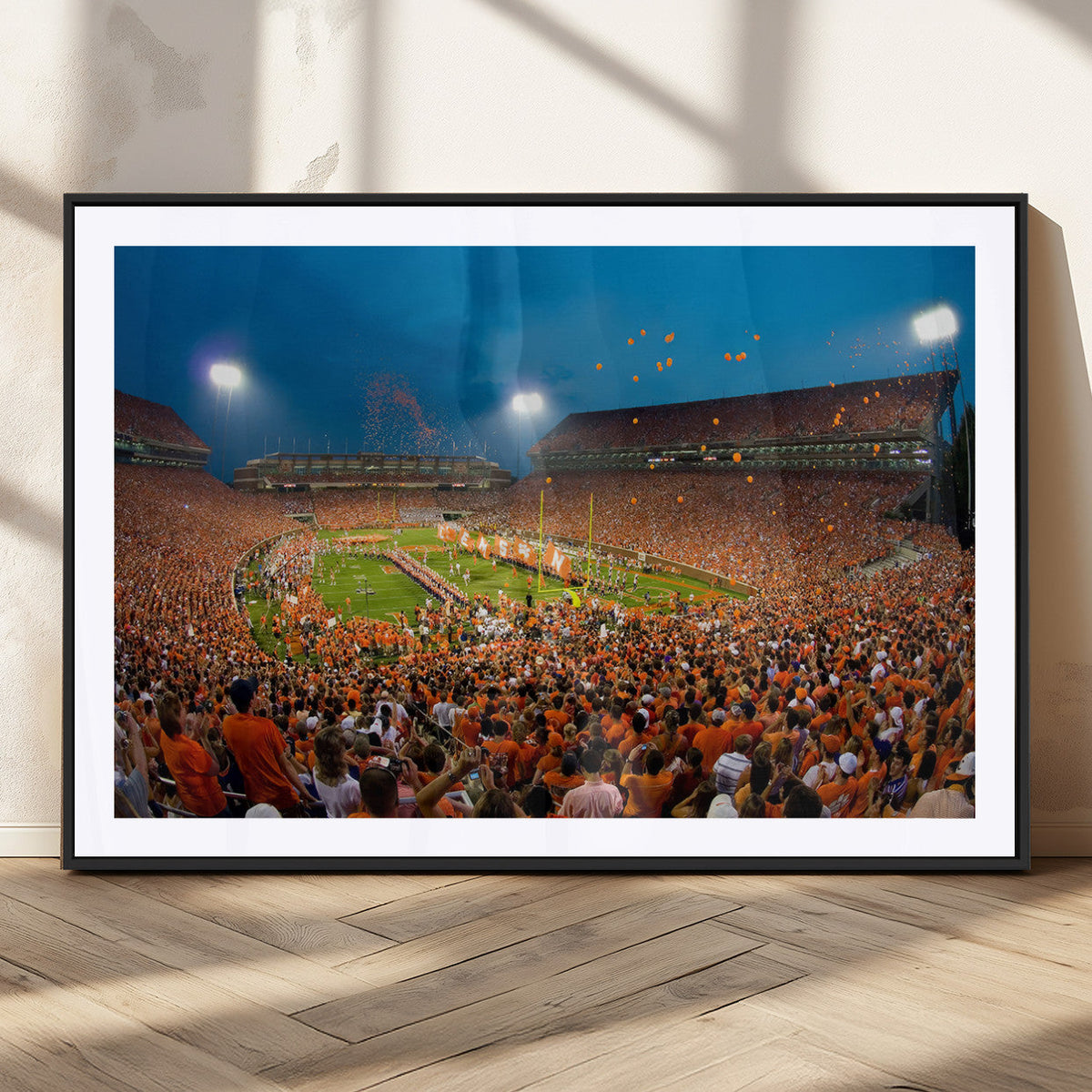 Clemson University Tigers Football Team Print - Clemson