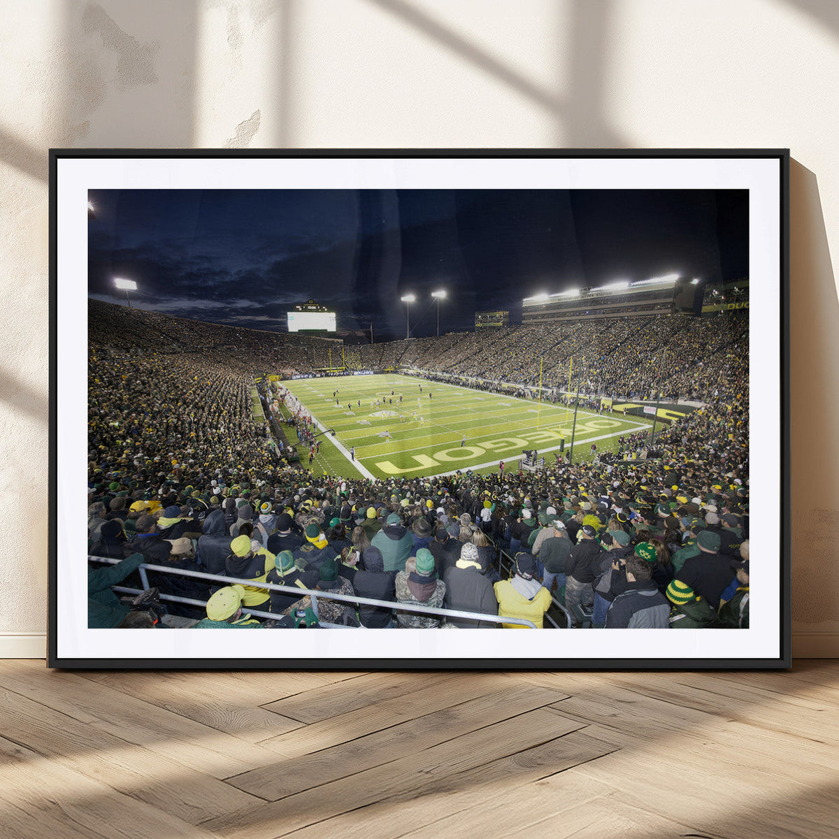 University of Oregon Ducks Football Team Print - Eugene
