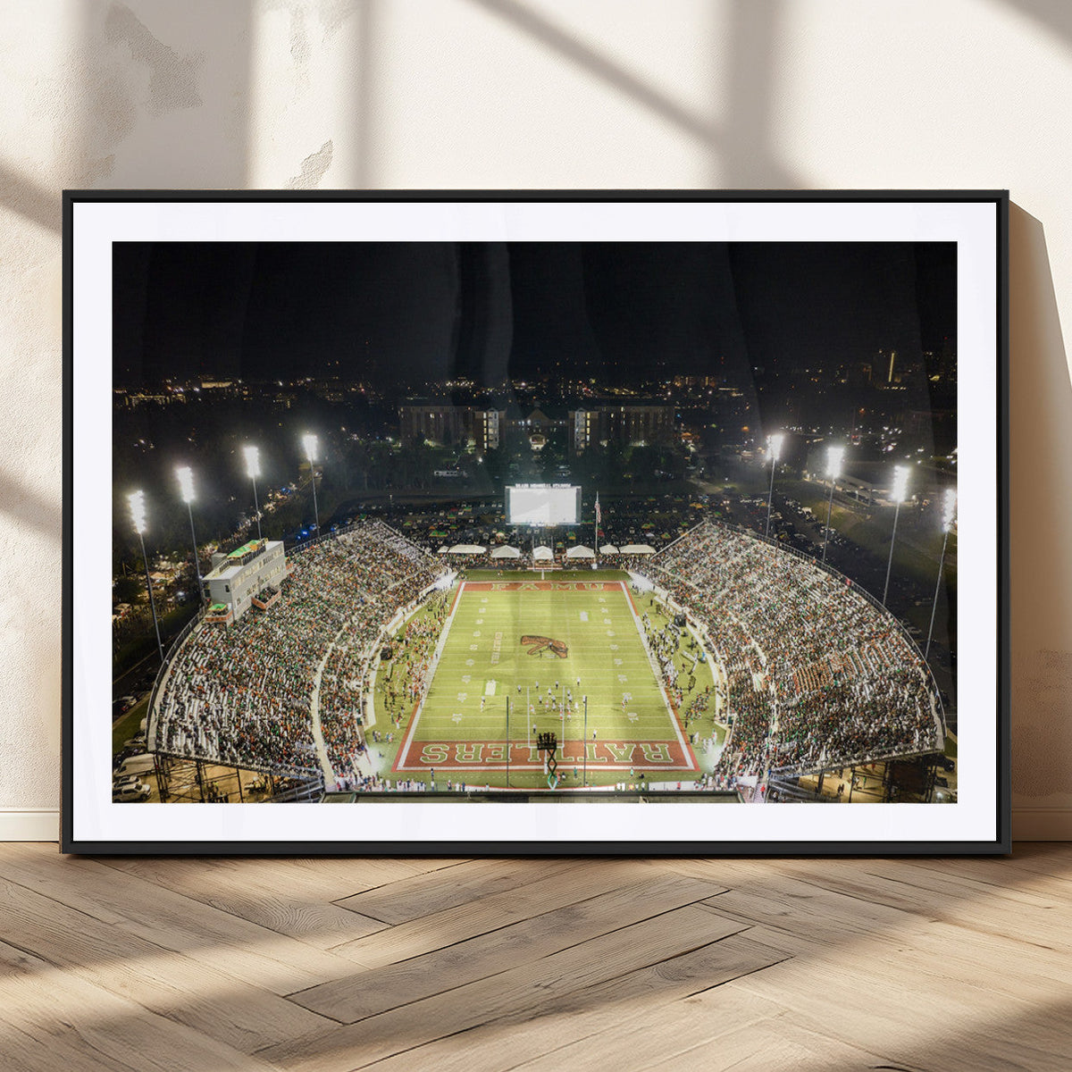 Florida A&M Rattlers Football Team Print - Tallahassee Bragg