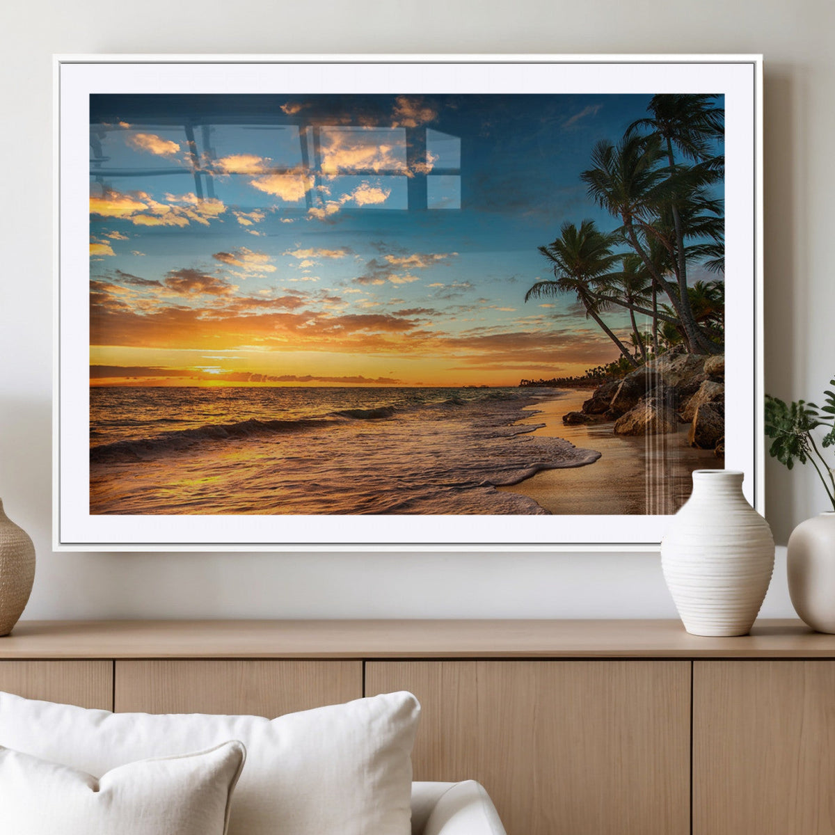 Sunset Wall Art Canvas Print