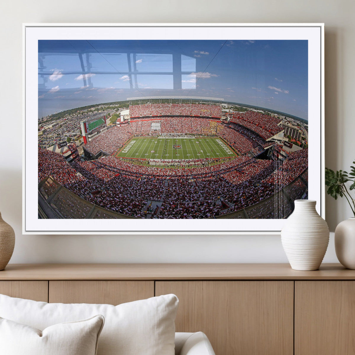 William Brice Stadium Wall Art Canvas Print – Stadium Crowd