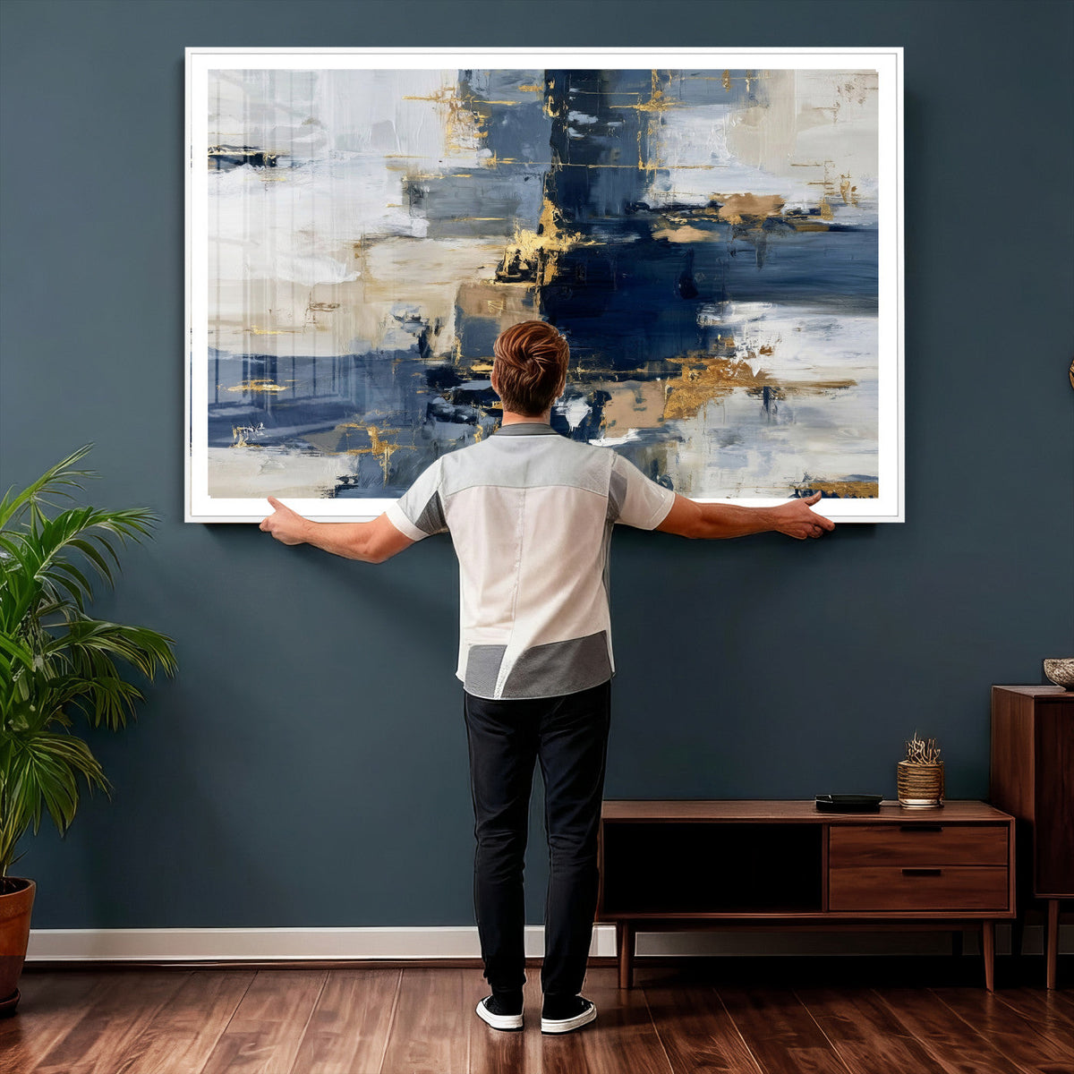 Abstract Wall Art Canvas Print