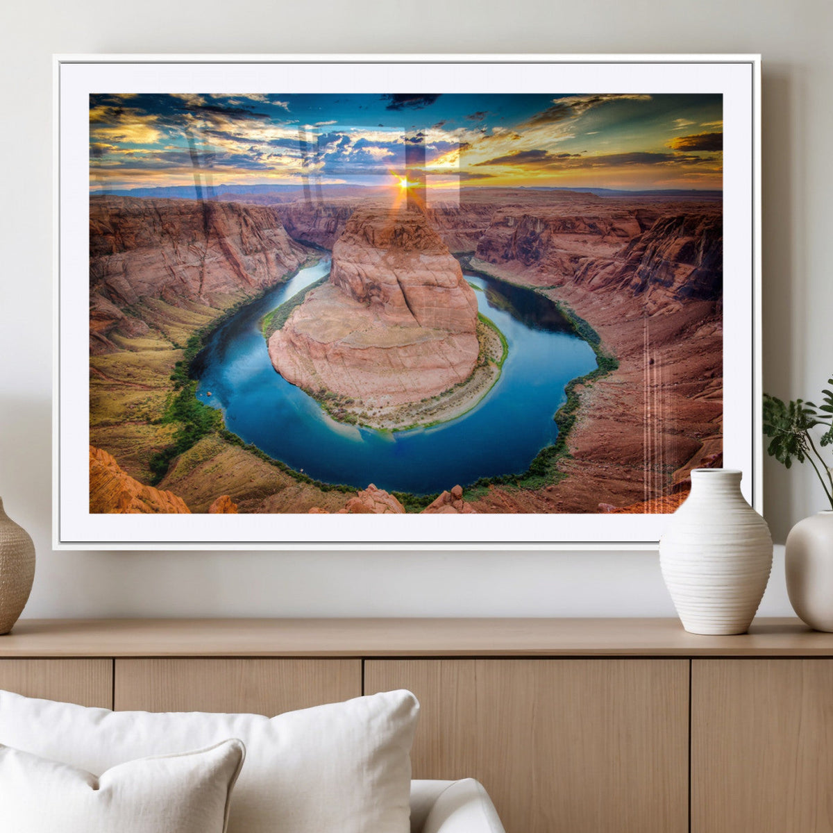 Sunset on the Horseshoe Bend Grand Canyon, Horseshoe Bend