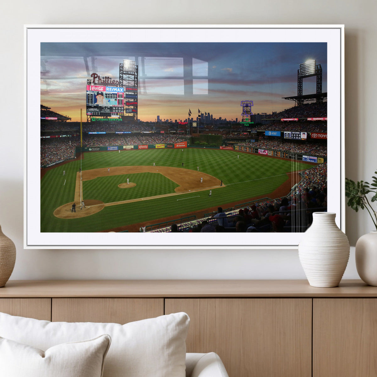 Citizens Bank Park Philadelphia Phillies Wall Art Canvas |