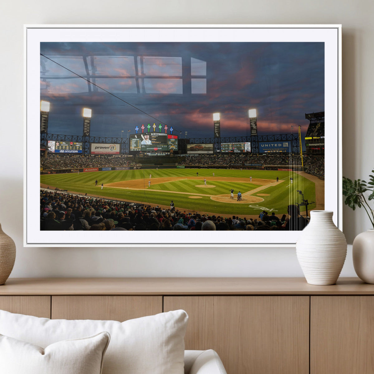 Chicago White Sox Baseball Team Print Canvas- Guaranteed