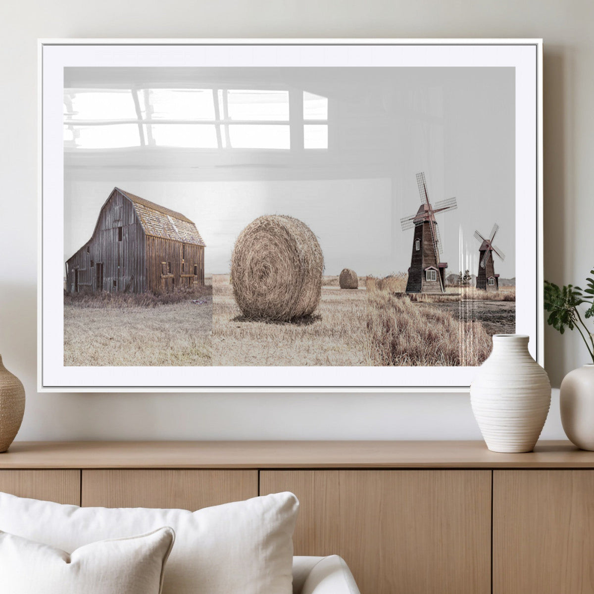 Farm Prints Set, Set of 3 Farmhouse Wall Art, Country House