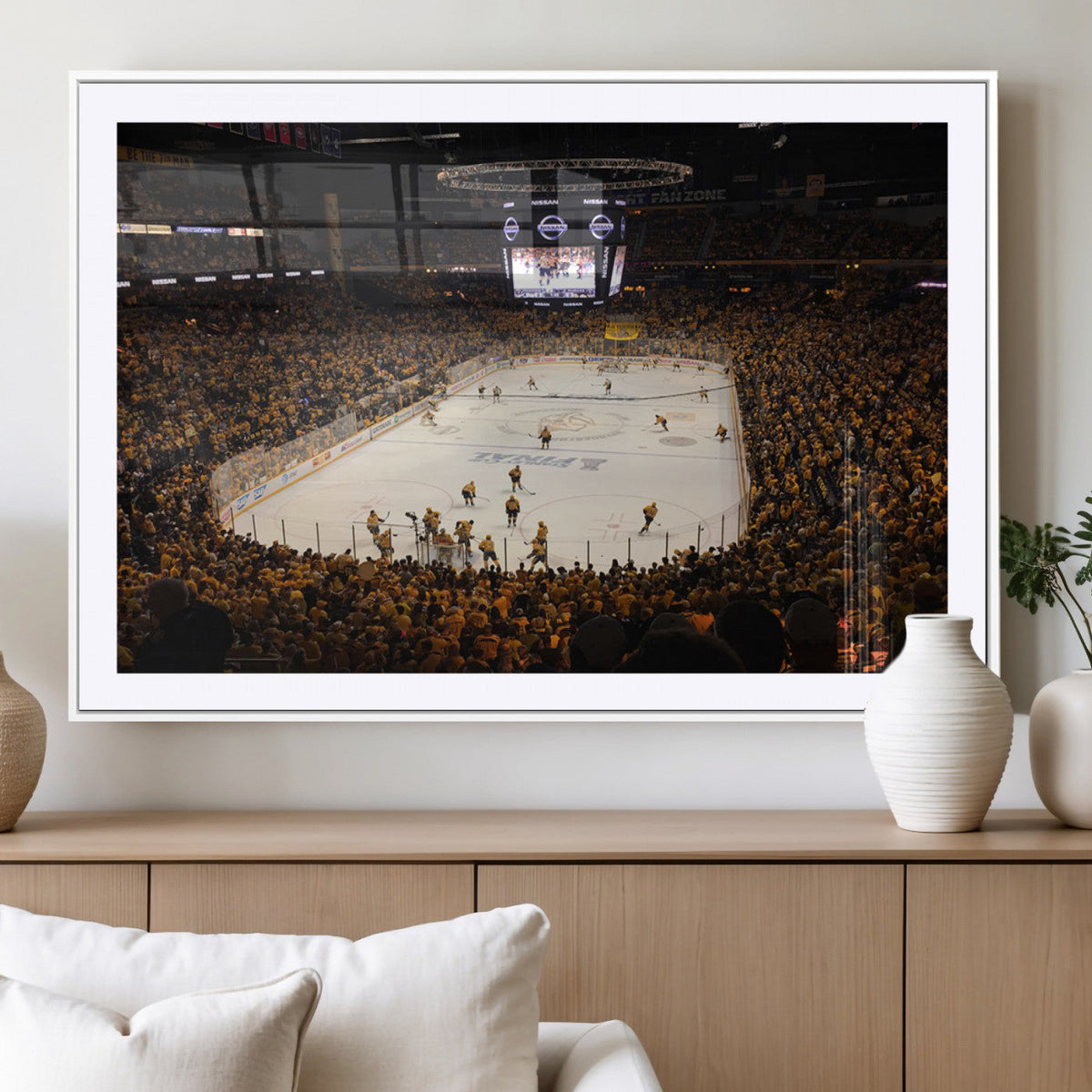 Bridgestone Arena - Nashville Predators Hockey Team Print -