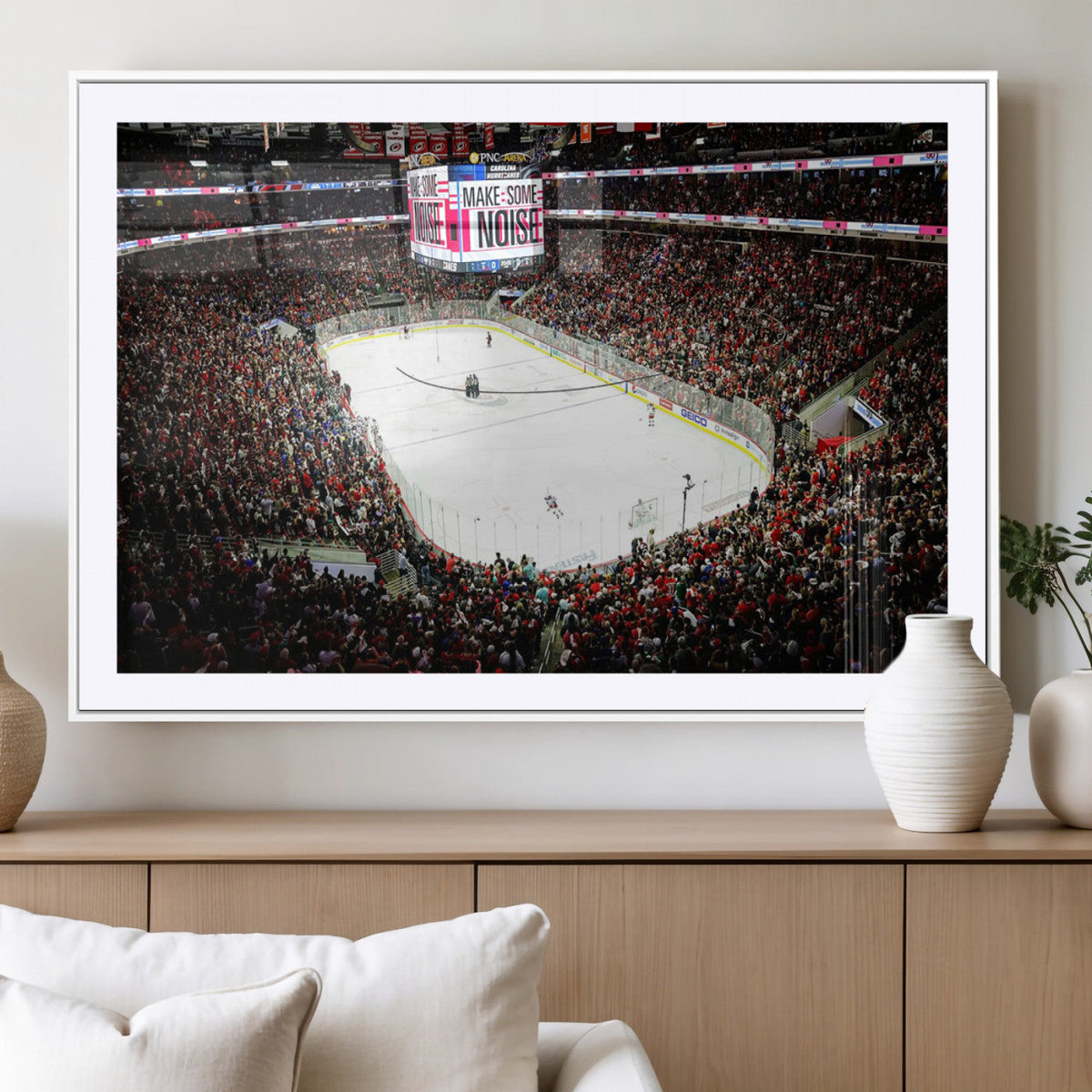 PNC Arena Raleigh North Carolina Hurricanes Hockey Stadium