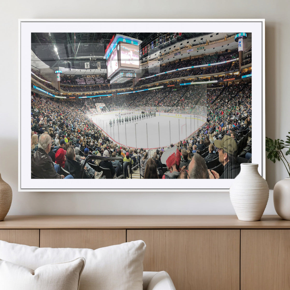 Xcel Energy Center St Paul Minnesota Wild Ice Hockey Stadium