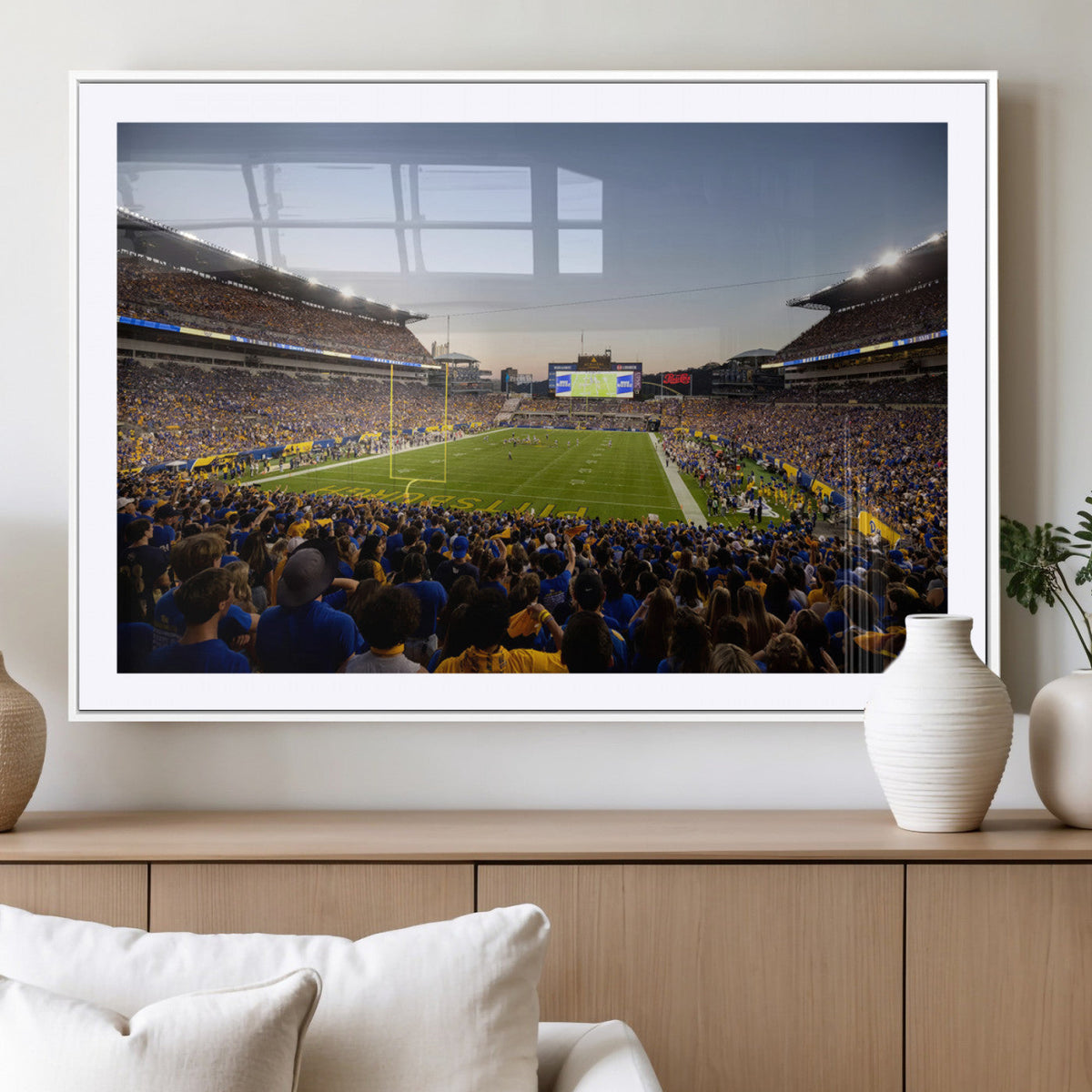 Pittsburgh Panthers Football Team Print - Pittsburgh