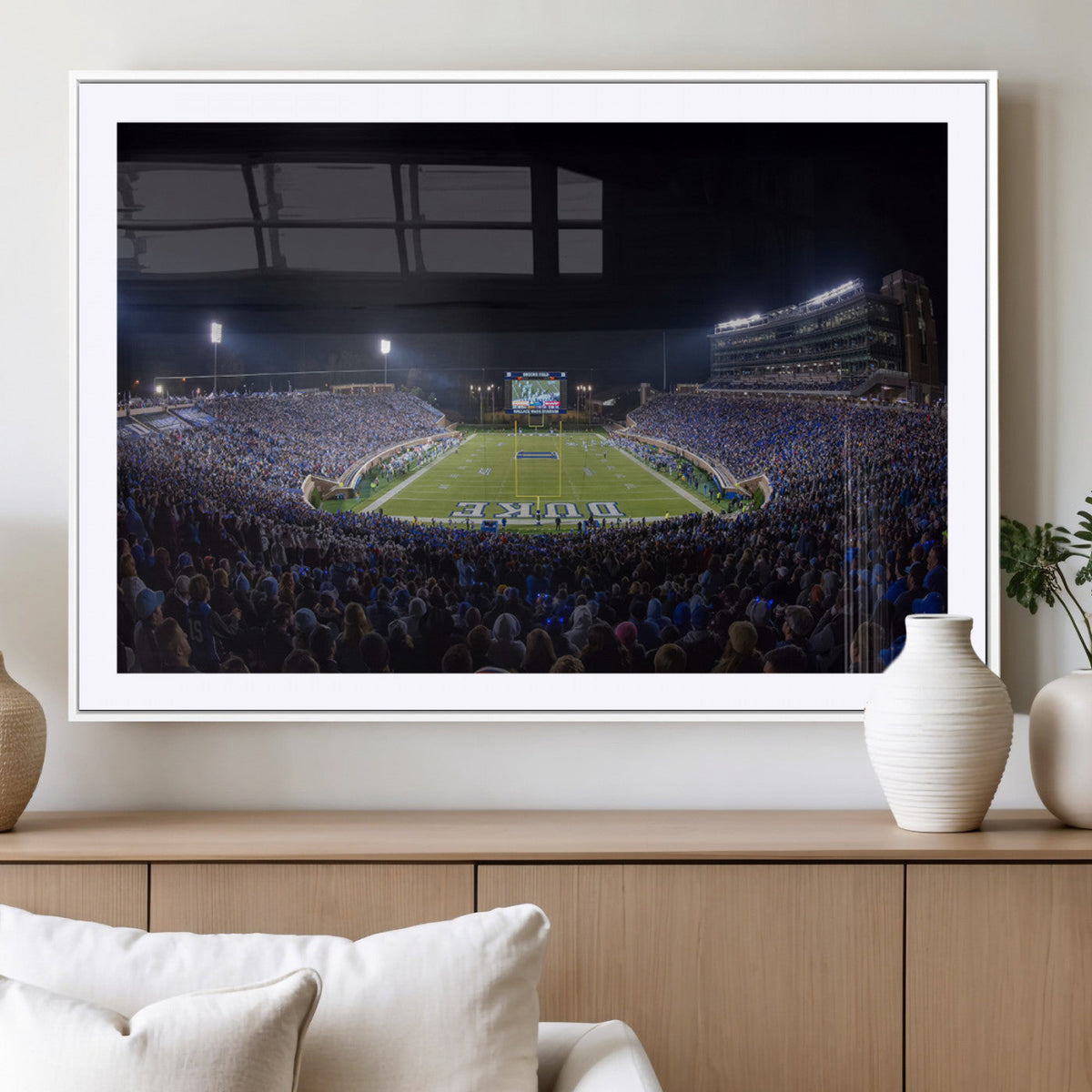 Duke University Blue Devils Football Team Print - Durham