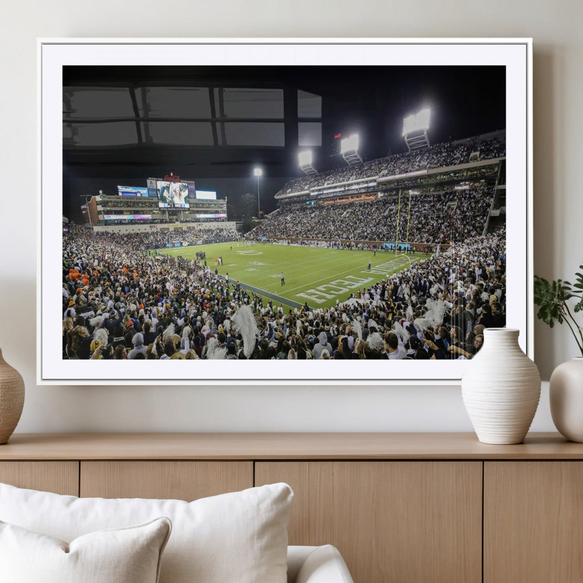 Georgia Tech Yellow Jackets Football Team Print - Atlanta