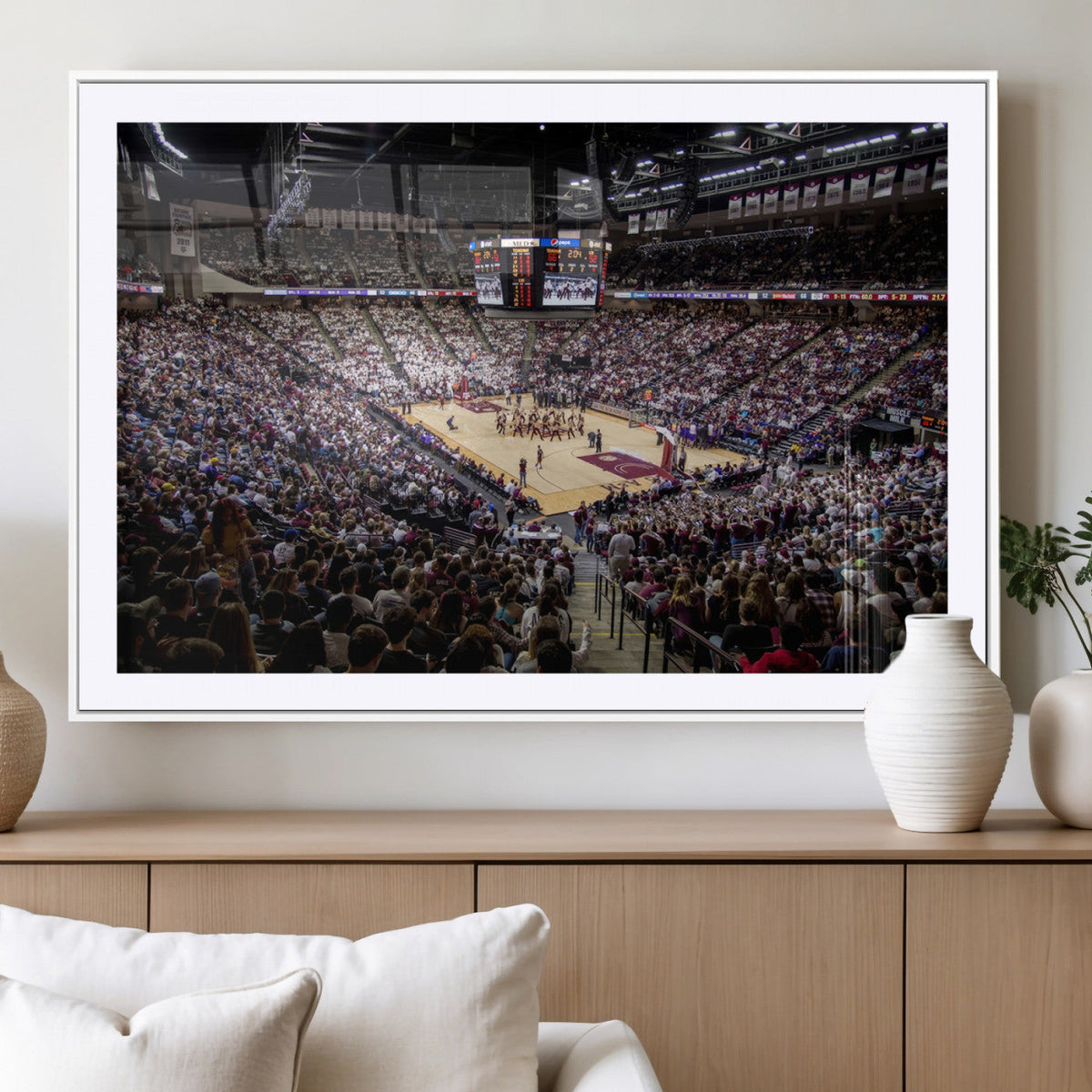 University of Nebraska Cornhuskers Basketball Team Print -