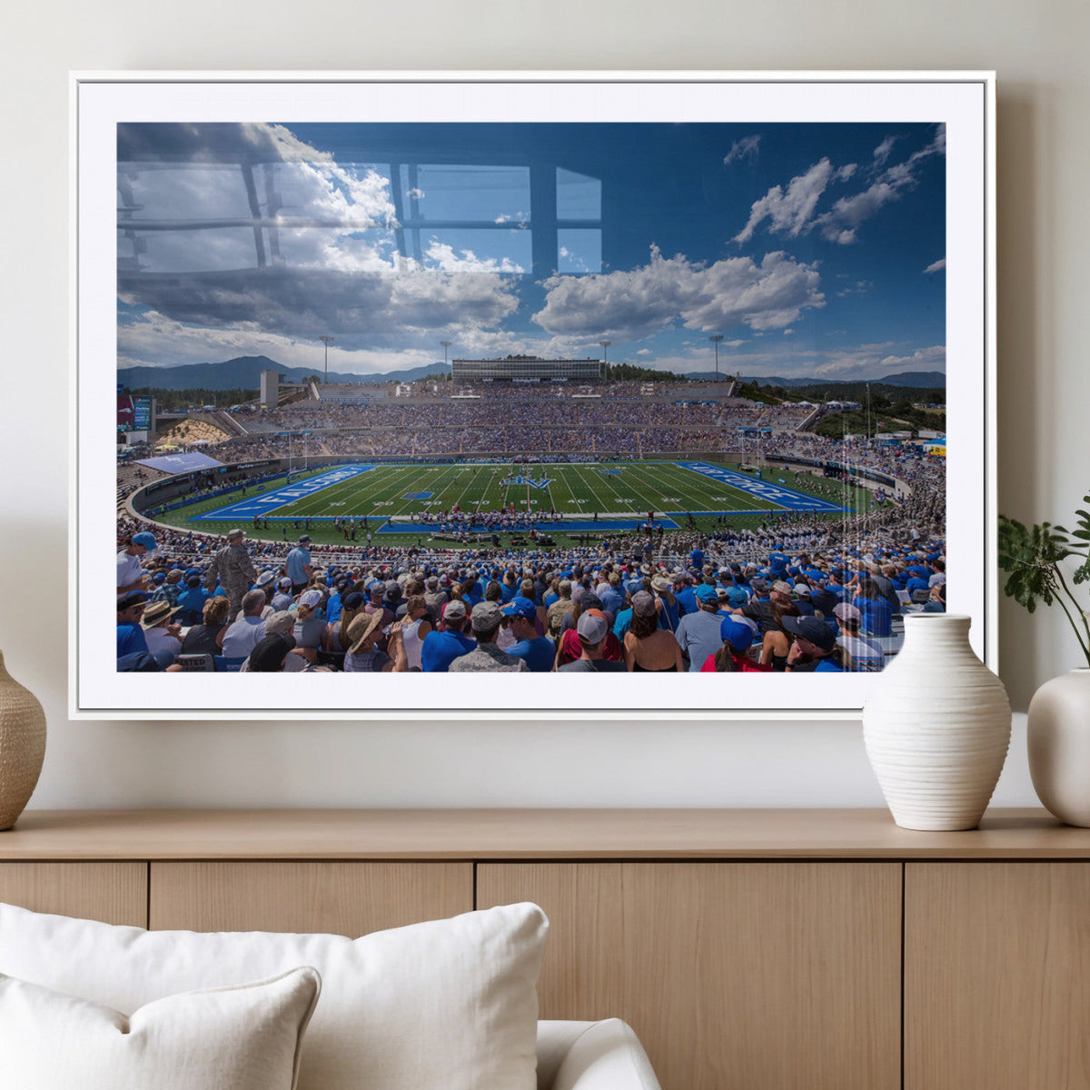 Air Force Falcons Football Team Print - Colorado Springs