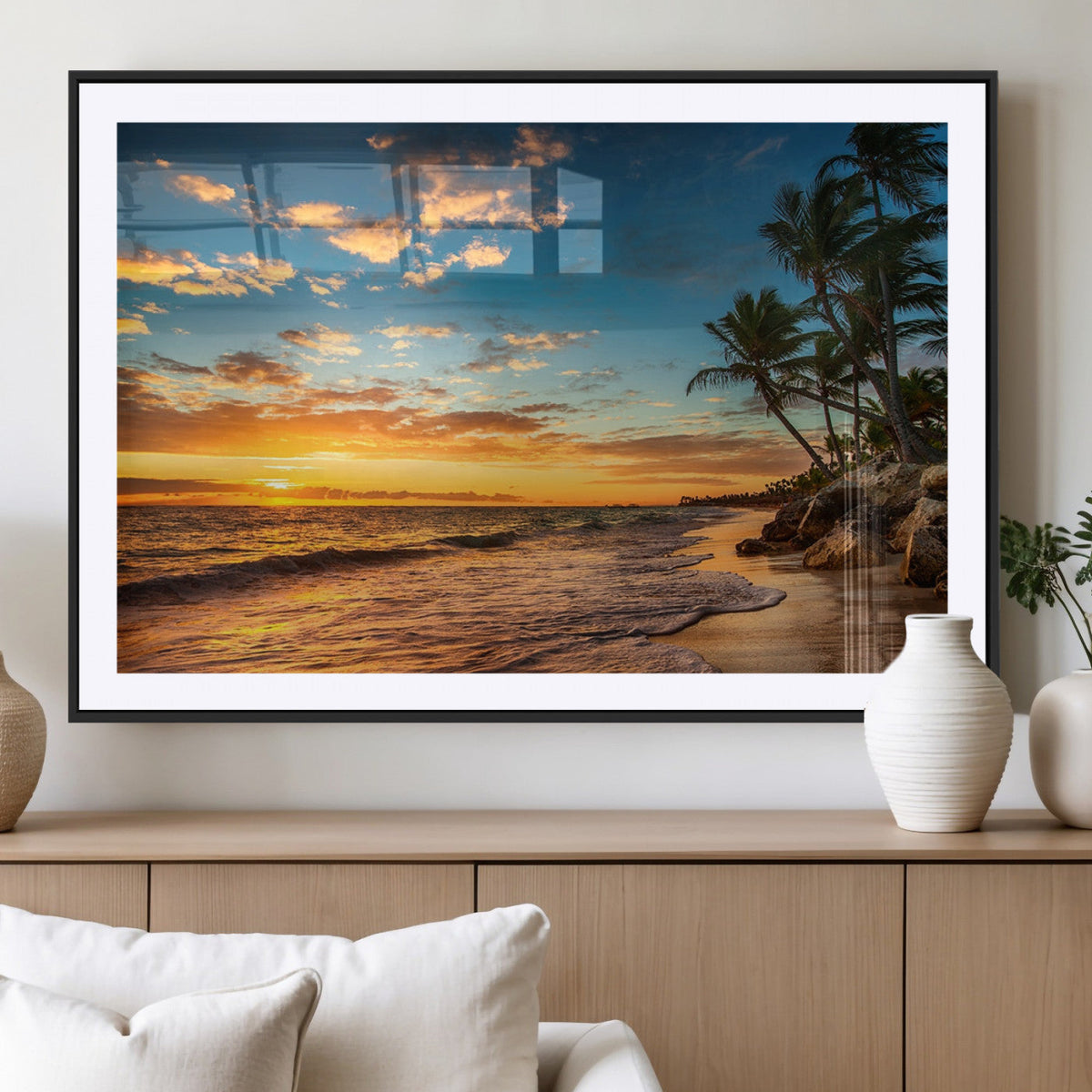 Sunset Wall Art Canvas Print