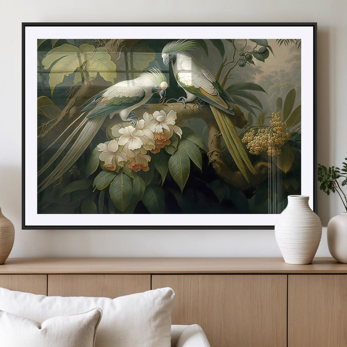 Tropical Paradise Print Wall Art Stunning Artwork of a