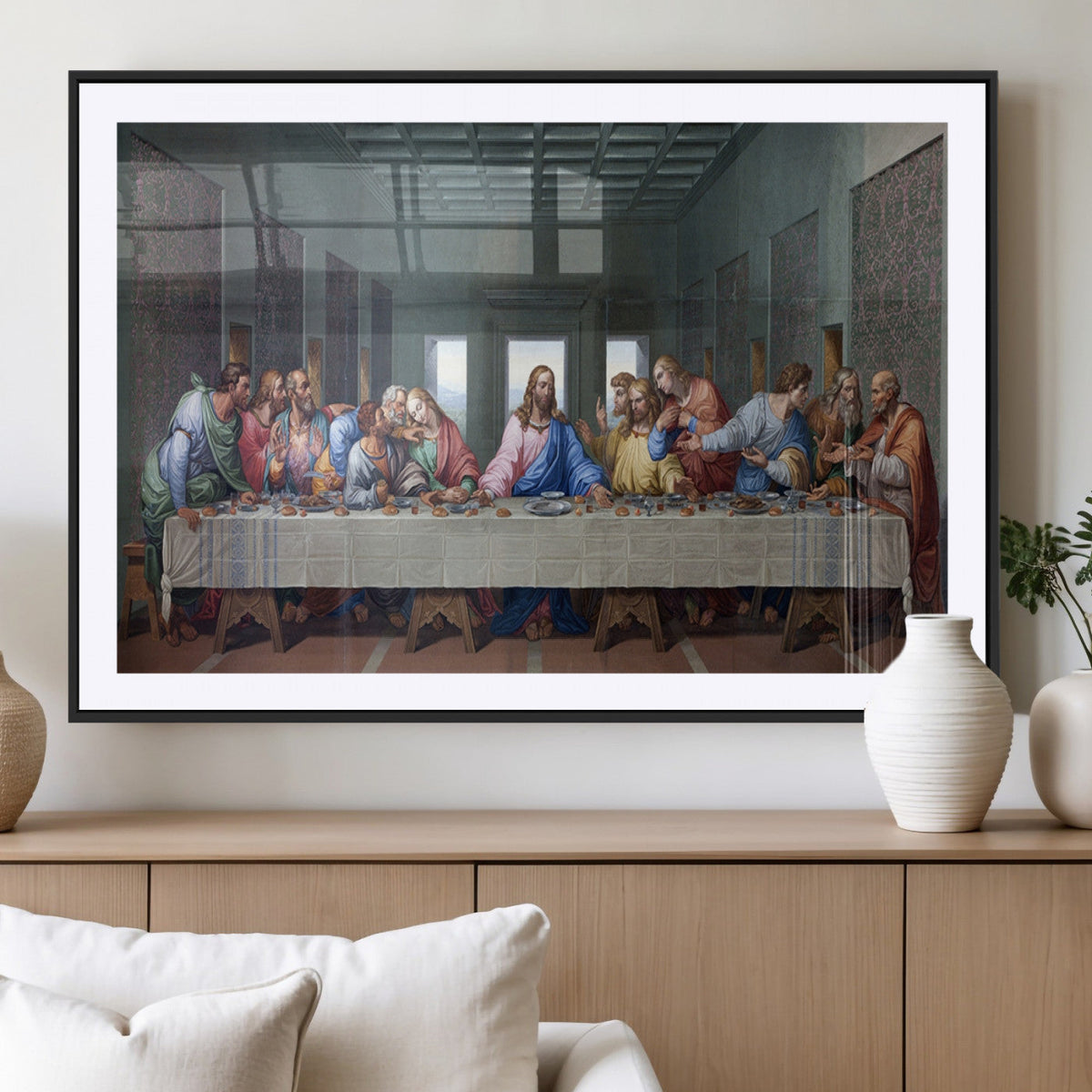The Last Supper Multi Panel Canvas Wall Art