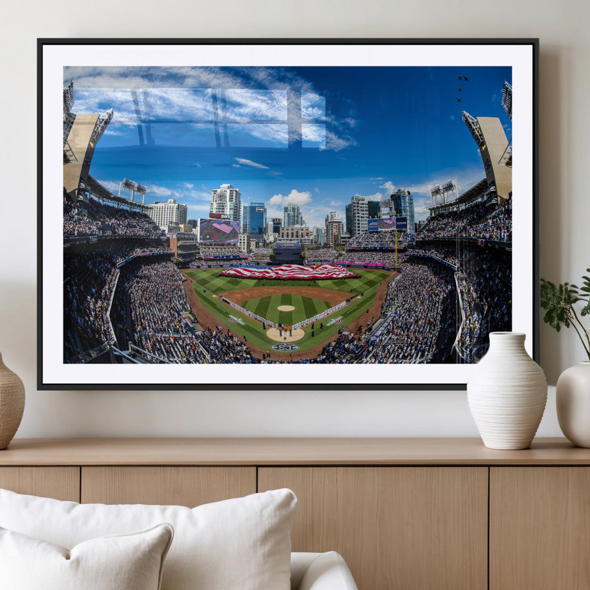 San Diego Padres Baseball Team Print - Petco Park Stadium