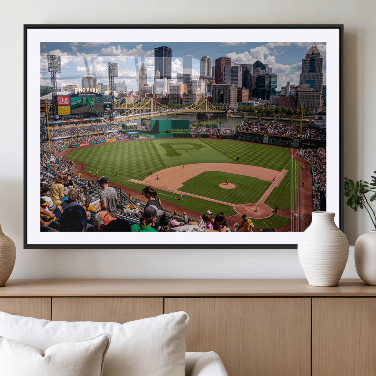 Pittsburgh Pirates Baseball Team Print - PNC Park Stadium