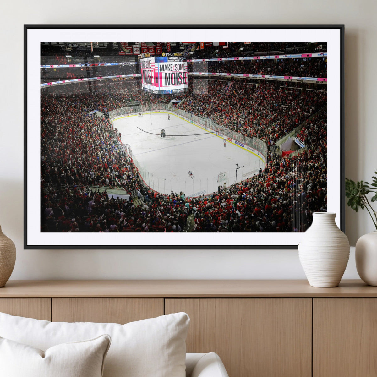 PNC Arena Raleigh North Carolina Hurricanes Hockey Stadium