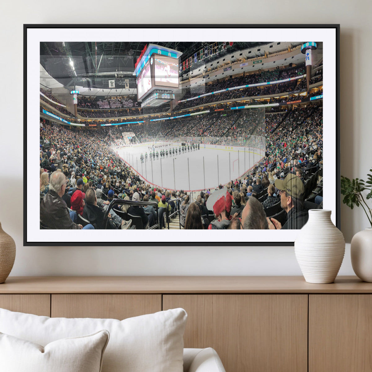 Xcel Energy Center St Paul Minnesota Wild Ice Hockey Stadium