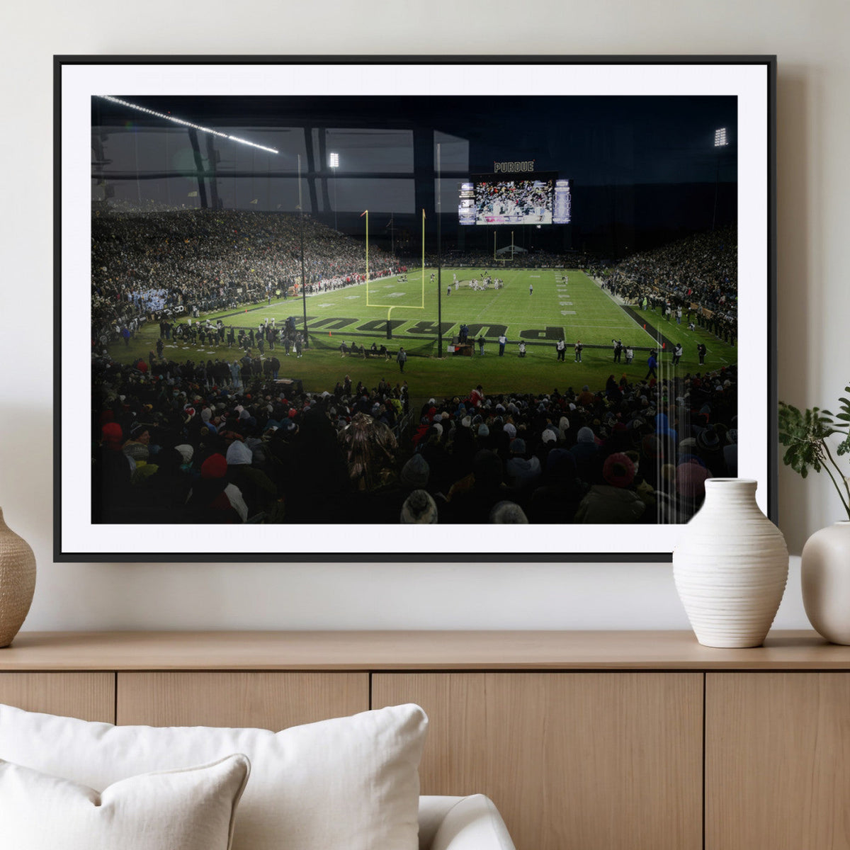 Purdue Boilermakers Football Team Print - West Lafayette