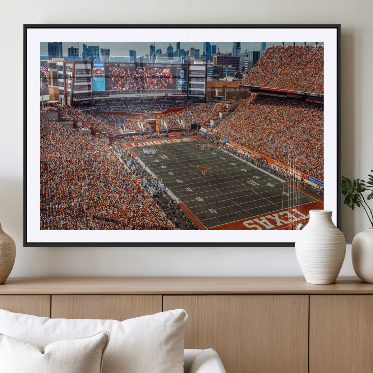 University of Texas Longhorns Football Team Print - Austin
