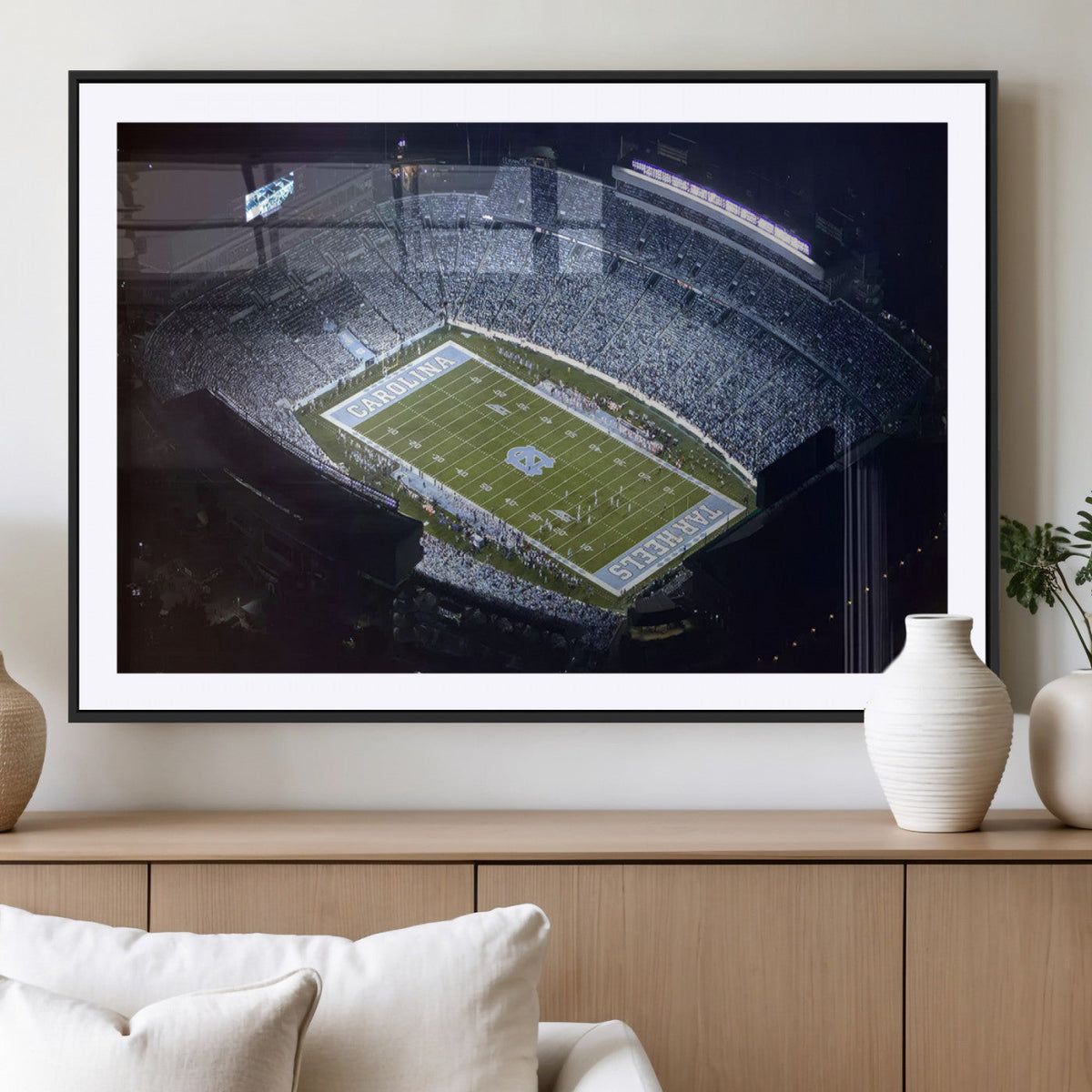 University of North Carolina Tar Heels Football Team Print -