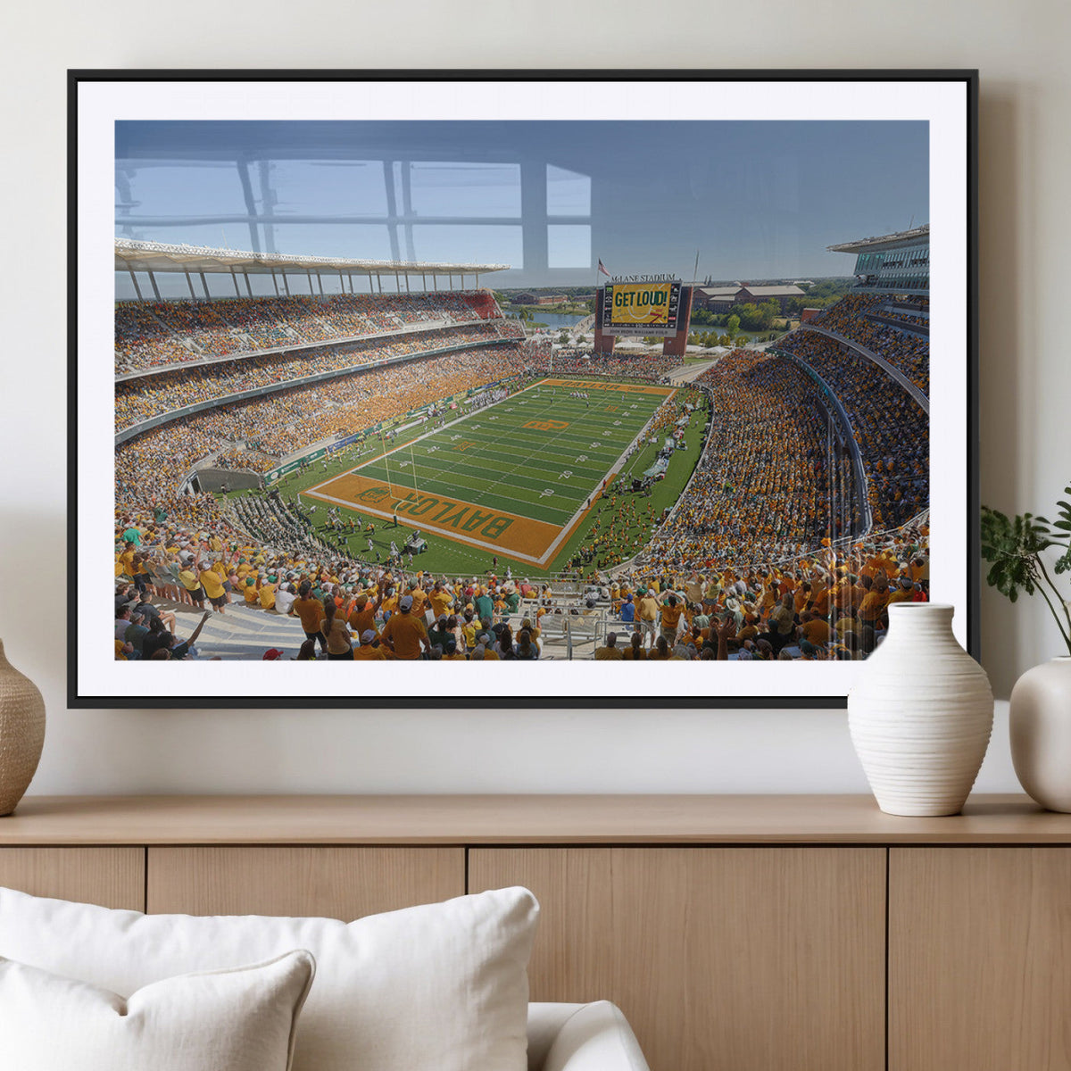 Baylor University Bears Football Team Print - Waco McLane