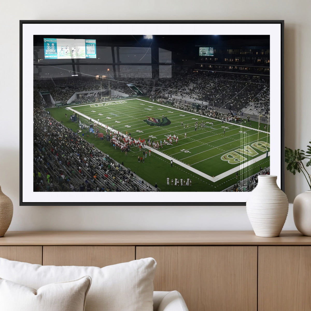 UAB Blazers Football Team Print - Birmingham Protective