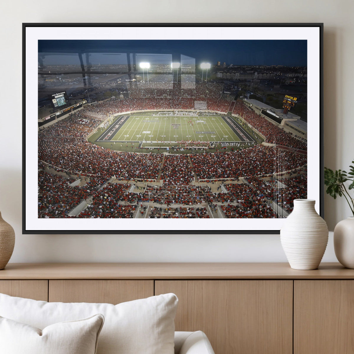 Texas Tech Red Raiders Football Team Print - Lubbock Jones